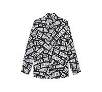 The Kooples Long Sleeve Shirt With Classic Collar Black White Taglia: L | Camicie Casual Outlet | Uomo | Nero