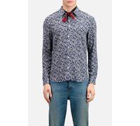 The Kooples Long Sleeve Shirt With Classic Collar Navy/blue Taglia: L | Camicie Casual Outlet | Uomo | Bianco