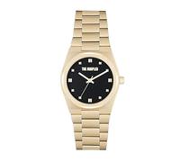 The Kooples - Orologio Studs - Quartz movimento dell'orologio - Larghezza della cassa: 36 mm - Acciaio inossidabile - Black - 5 ATM