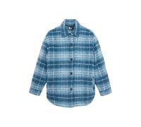 The Kooples Overshirt With Quilted Side Pockets Blue Beige Taglia: 40 | Magliette intime Outlet | Donna | Blu