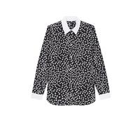 The Kooples Printed Shirt With White Collar Detail Taglia: 38 | Cappotti Outlet | Donna | Bianco