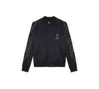 The Kooples Ribbed Edge Jacket With Snap Buttons And Embroidered Details Taglia: XL | Bomber Outlet | Uomo | Bianco