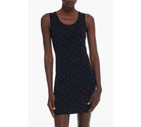 The Kooples Robe Jacquard Logo All Over Black Dark Grey Taglia: 40 | Abiti Mini Outlet | Donna | Nero