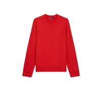 The Kooples Round Neck Sweater With Point Details On The Side Red Taglia: S | Outlet | Uomo | Rosso