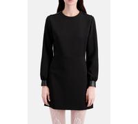 The Kooples Short Dress Ml Shoulder Snaps Black Taglia: 36 | Abiti Mini Outlet | Donna | Nero