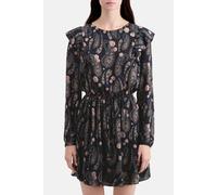 The Kooples Short Dress With Long Sleeves Black/pink Taglia: 40 | Abiti Mini Outlet | Donna | Bianco