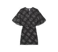 The Kooples Short Dress With Short Sleeves And Embroidery Black Taglia: 40 | Abiti Mini Outlet | Donna | Nero