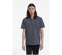 The Kooples Short-sleeved Polo Shirt With Piping Detail Grey-navy Taglia: XS | Polo Outlet | Uomo | Bianco