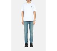 The Kooples Short-sleeved T-shirt With Palm Tree Embroidery White Taglia: S | Magliette basic Outlet | Uomo | Bianco