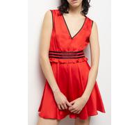 The Kooples Short Sleeveless Dress Red Taglia: 36 | Abiti Mini Outlet | Donna | Rosso