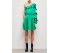 The Kooples Shoulder Dress With Long Sleeves And Ruffles Green Taglia: 38 | Abiti Mini Outlet | Donna | Verde