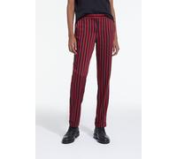 The Kooples Straight Flowing Pants Rouge Noir Taglia: 36 | Pantaloni dritti Outlet | Donna