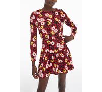 The Kooples Wild Blossom Short Dress Red/yellow Taglia: 38 | Abiti Mini Outlet | Donna | Rosso