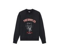 The Kooples Wild Spirit Panther Sweatshirt Black Washed Taglia: 34 | Outlet | Donna | Nero