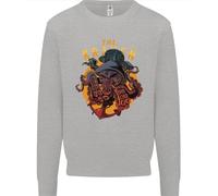 The Kraken Octopus Cthulhu Scuba Diving Uomo Sweatshirt Jumper