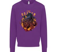 The Kraken Octopus Cthulhu Scuba Diving Uomo Sweatshirt Jumper