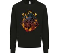 The Kraken Octopus Cthulhu Scuba Diving Uomo Sweatshirt Jumper