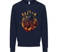 The Kraken Octopus Cthulhu Scuba Diving Uomo Sweatshirt Jumper