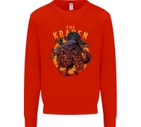 The Kraken Octopus Cthulhu Scuba Diving Uomo Sweatshirt Jumper