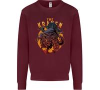 The Kraken Octopus Cthulhu Scuba Diving Uomo Sweatshirt Jumper