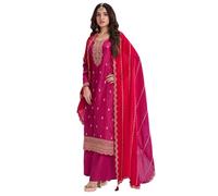 The kurti bazaar Abiti da matrimonio pakistani Abiti indiani pronti da indossare Salwar Kameez Palazzo Abiti, Rosa, 56