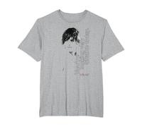 The L Word Looking Shane Today Maglietta, Uomo Taglie Grandi, Grigio Melange, 6X Tall