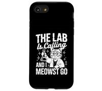 The Lab Is Calling And I Meowst Go Science Cat Nerd - Custodia per iPhone SE (2020) / 7/8
