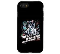 The Lab Is Calling And I Meowst Go Science Cat Nerd - Custodia per iPhone SE (2020) / 7/8