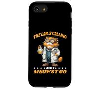 The Lab Is Calling And I Meowst Go Science Cat Nerd - Custodia per iPhone SE (2020) / 7/8