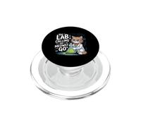 The Lab Is Calling And I Meowst Go Science Cat Nerd |- PopSockets PopGrip per MagSafe