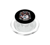 The Lab Is Calling And I Meowst Go Science Cat Nerd ||- PopSockets PopGrip per MagSafe