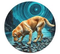 The Labrador Retriever Puzzle 1000 Pezzi Per Adulti Cute Pet Dog Perfetto Per Appassionati Di Puzzle Puzzle Per Gioco Familiare Regalo Per Amore E Amico Idea Regalo 1000pcs (67.5x67.5cm)