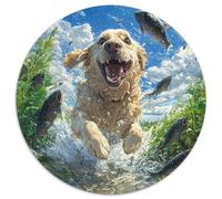 The Labrador Retriever Puzzle 1000 Pezzi Per Adulti E Bambini Confezione Di Alta Qualità Colorato Pet Dogs Puzzle Fai Da Te Gioco Per Famiglie 1000pcs (67.5x67.5cm)