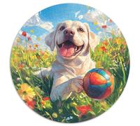 The Labrador Retriever Puzzle 1000 Pezzi Per Adulti E Bambini Confezione Di Alta Qualità Intelligente Pet Dogs Splendido Puzzle Intrattenimento Creativo 1000pcs (67.5x67.5cm)