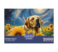 The Labrador Retriever Puzzle Classico 1000 Pezzi Per Adulti Cute Pet Dog Relax PuzzleGiochi Per GiocoFamiliare 38x26cm/1000pcs