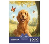 The Labrador Retriever Puzzle Impossible 1000 Pezzi Decorazione Per La Casa. Rilassamento E Intelligence Per Adulti E Bambini Da 12 Anni 70x50cm/1000pcs