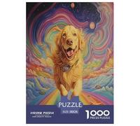 The Labrador Retriever Puzzle Impossible 1000 Pezzi Decorazione Per La Casa. Rilassamento E Intelligence Per Adulti E Ragazzi Da 14 Anni 38x26cm/1000pcs