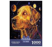 The Labrador Retriever Puzzle Impossible 1000 Pezzi Decorazione Per La Casa. Rilassamento E Intelligence Per Adulti E Ragazzi Da 14 Anni 38x26cm/1000pcs