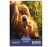 The Labrador Retriever Puzzle Impossible 1000 Pezzi Decorazione Per La Casa. Rilassamento E Intelligence Per Adulti E Bambini Da 12 Anni 38x26cm/1000pcs