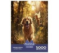 The Labrador Retriever Puzzle Impossible 1000Pcs Decorazione Per La Casa. Giochi Rilassamento E Intelligence Per Adulti E Ragazzi Da 14 Anni 38x26cm/1000pcs