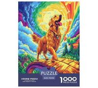 The Labrador Retriever Puzzle Impossible 1000Pcs Decorazione Per La Casa. Giochi Rilassamento E Intelligence Per Adulti E Ragazzi Da 14 Anni 70x50cm/1000pcs