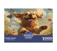 The Labrador Retriever Puzzles Giocattoli Sfida Regalo 1000 Pezzi Classici Dogs Puzzle Decora La Casa Sfide Divertenti Per Adulti E Bambini Da 12 Anni 38x26cm/1000pcs