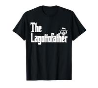 The LagottoFather Funny Lagotto Romagnolo Dog Dad Shirt Uomo Maglietta