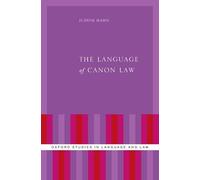 The Language of Canon Law