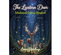 The Lantern Deer: wordsearch coloring storybook: A gentle adventure of puzzles, coloring, and courage