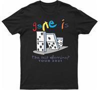 The Last Domino - Maglietta da uomo con album Tour Musica Concerto Genesis, Tsbpp-3608, L