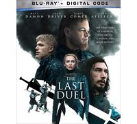 The Last Duel (Blu-ray) Matt Damon Adam Driver Jodie Comer Harriet Walter