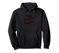 The Last Fight Black Graffiti Style Design Felpa con Cappuccio
