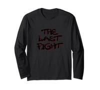 The Last Fight Black Graffiti Style Design Maglia a Manica