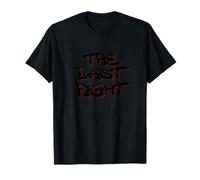 The Last Fight Black Graffiti Style Design Maglietta